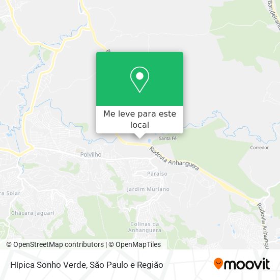 Hípica Sonho Verde mapa