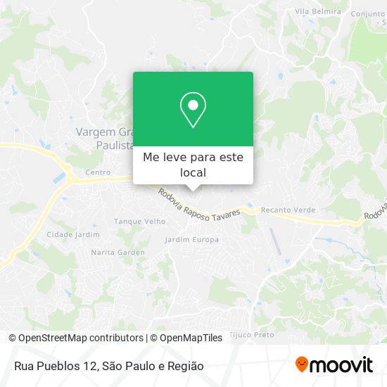 Rua Pueblos 12 mapa