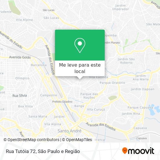 Rua Tutóia 72 mapa