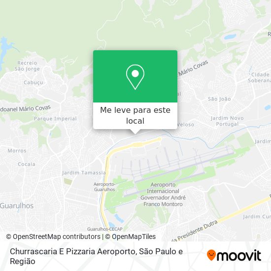 Churrascaria E Pizzaria Aeroporto mapa