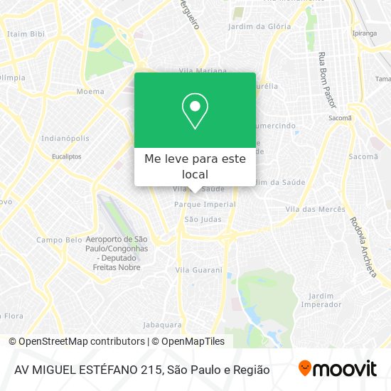 AV MIGUEL ESTÉFANO 215 mapa