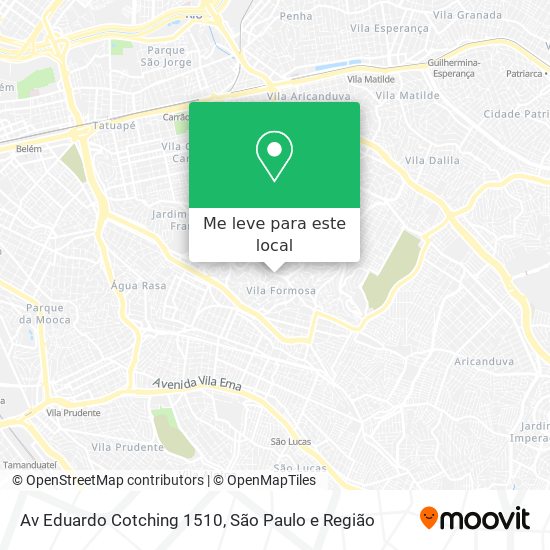 Av Eduardo Cotching 1510 mapa