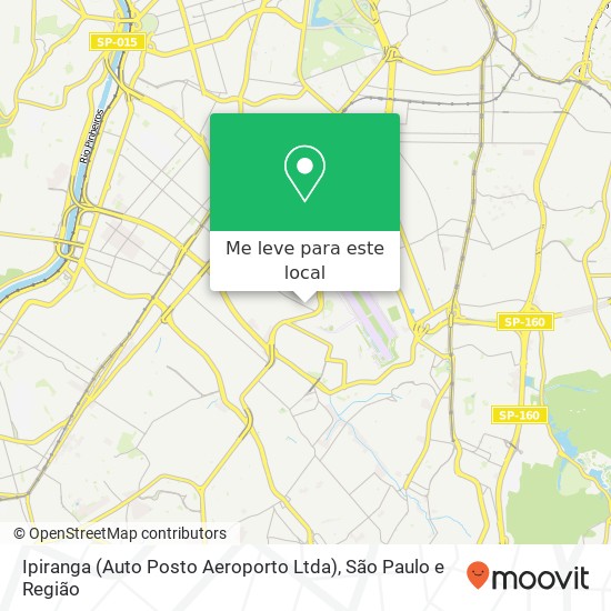 Ipiranga (Auto Posto Aeroporto Ltda) mapa