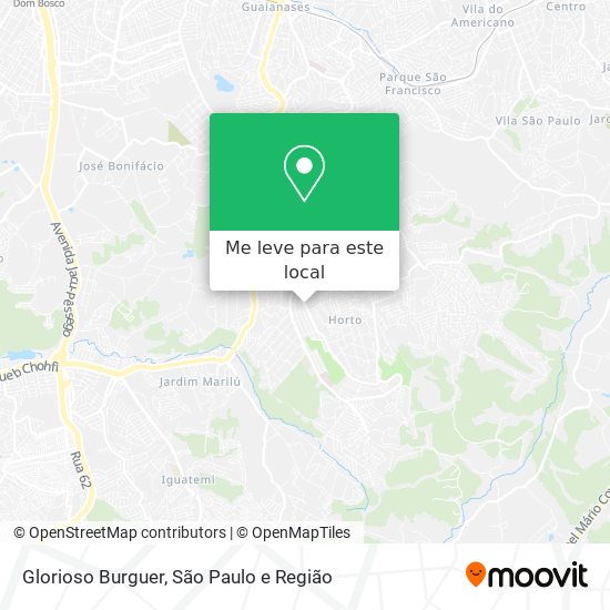 Glorioso Burguer mapa