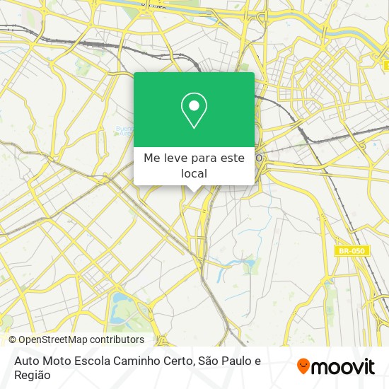 Auto Moto Escola Caminho Certo mapa