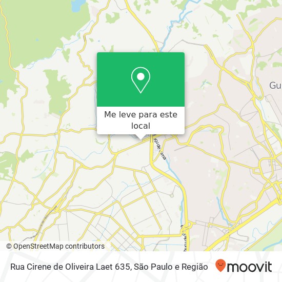 Rua Cirene de Oliveira Laet 635 mapa