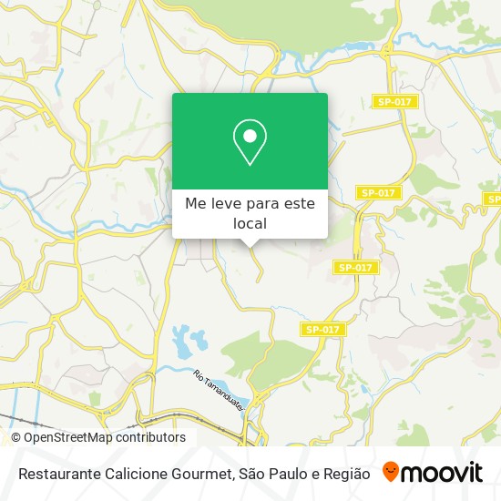 Restaurante Calicione Gourmet mapa