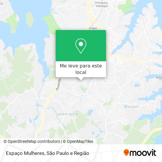 Espaço Mulheres mapa