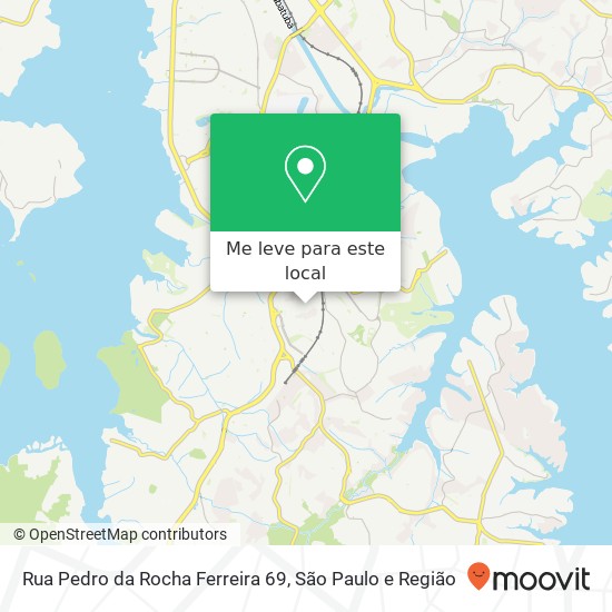 Rua Pedro da Rocha Ferreira 69 mapa