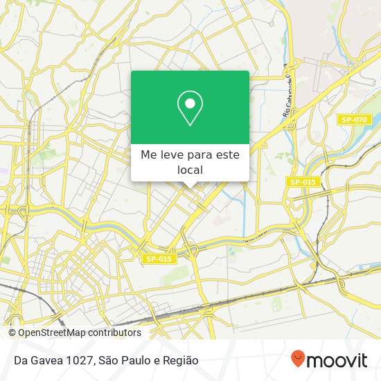 Da Gavea 1027 mapa