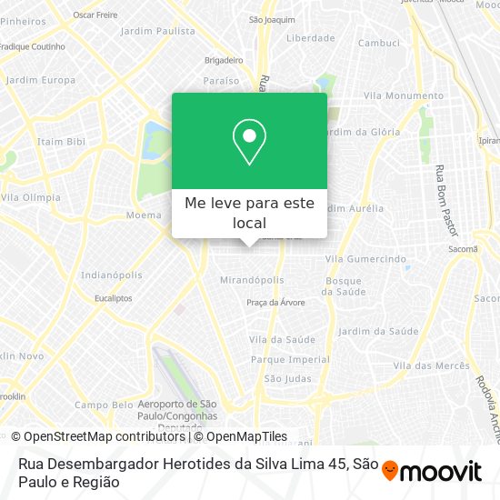 Rua Desembargador Herotides da Silva Lima 45 mapa