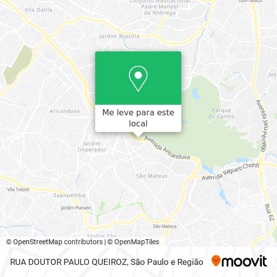 RUA DOUTOR PAULO QUEIROZ mapa