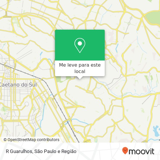 R Guarulhos mapa