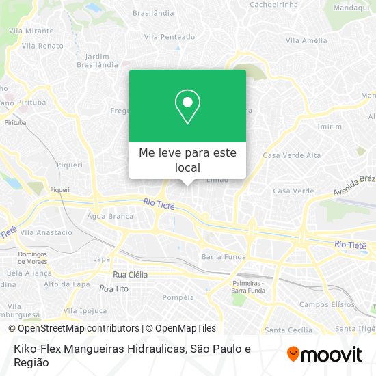 Kiko-Flex Mangueiras Hidraulicas mapa