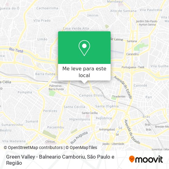 Green Valley - Balneario Camboriu mapa