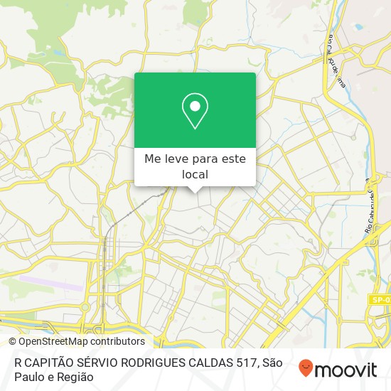 R CAPITÃO SÉRVIO RODRIGUES CALDAS 517 mapa