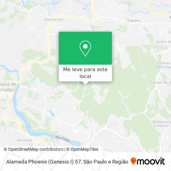 Alameda Phoenix (Genesis I) 57 mapa