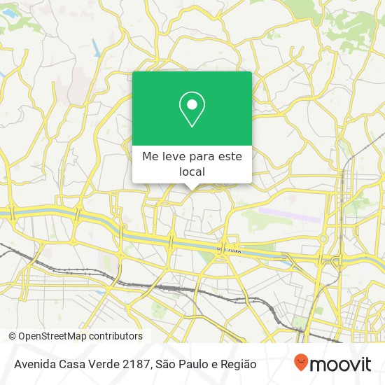 Avenida Casa Verde 2187 mapa