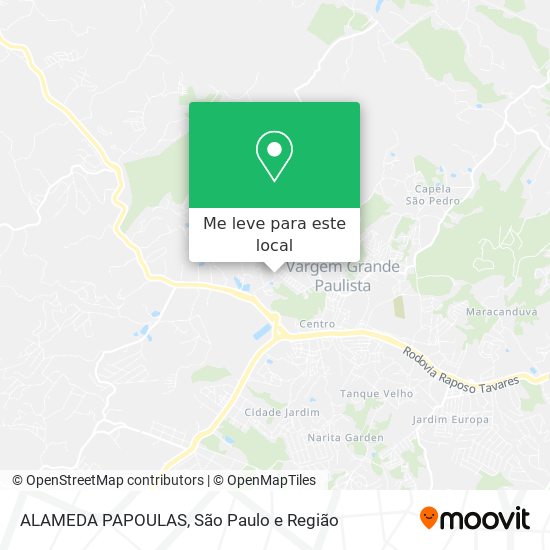 ALAMEDA PAPOULAS mapa