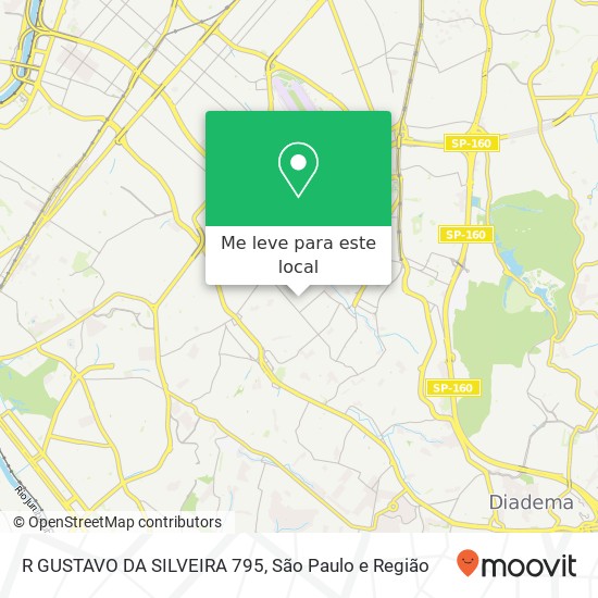 R GUSTAVO DA SILVEIRA 795 mapa