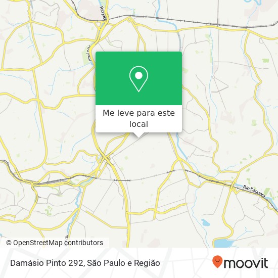 Damásio Pinto 292 mapa