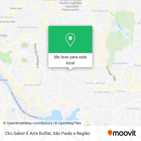Cks Sabor E Arte Buffet mapa