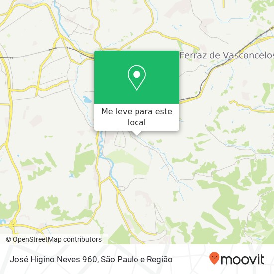 José Higino Neves 960 mapa