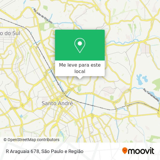 R Araguaia 678 mapa