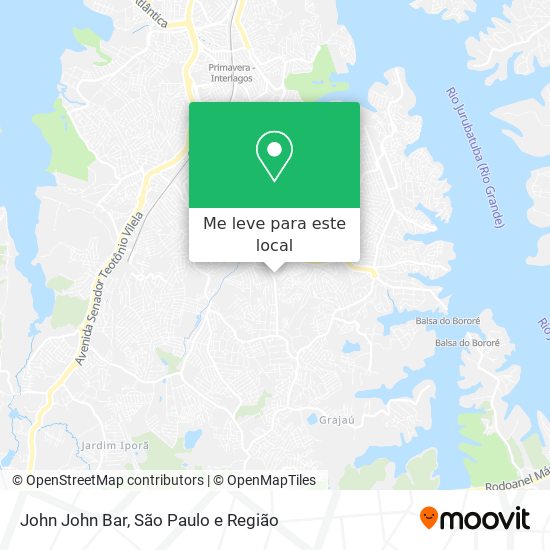 John John Bar mapa