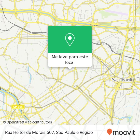 Rua Heitor de Morais 507 mapa