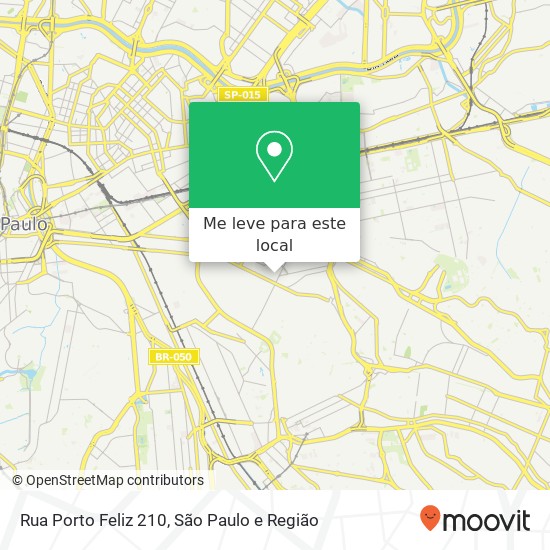 Rua Porto Feliz 210 mapa