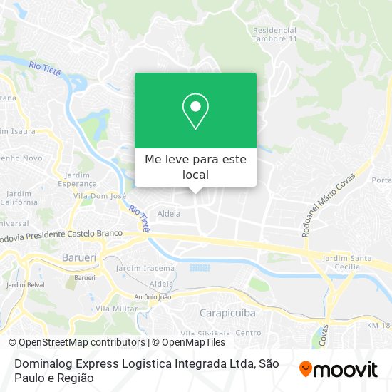 Dominalog Express Logistica Integrada Ltda mapa