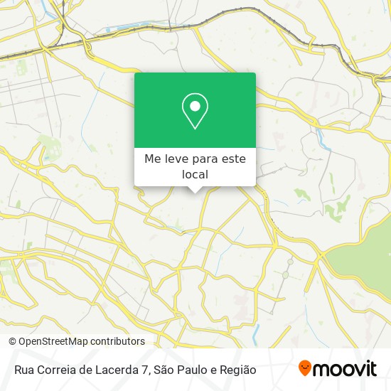 Rua Correia de Lacerda 7 mapa