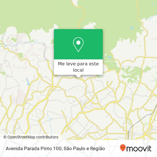 Avenida Parada Pinto 100 mapa