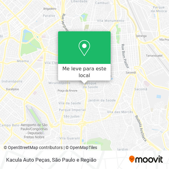 Kacula Auto Peças mapa