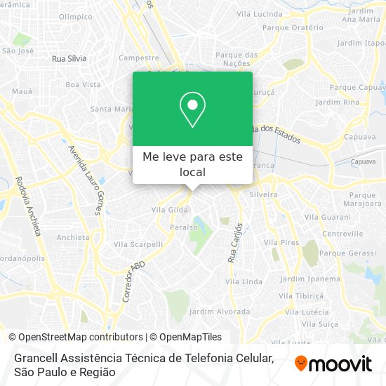 Grancell Assistência Técnica de Telefonia Celular mapa