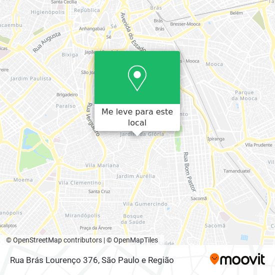 Rua Brás Lourenço 376 mapa