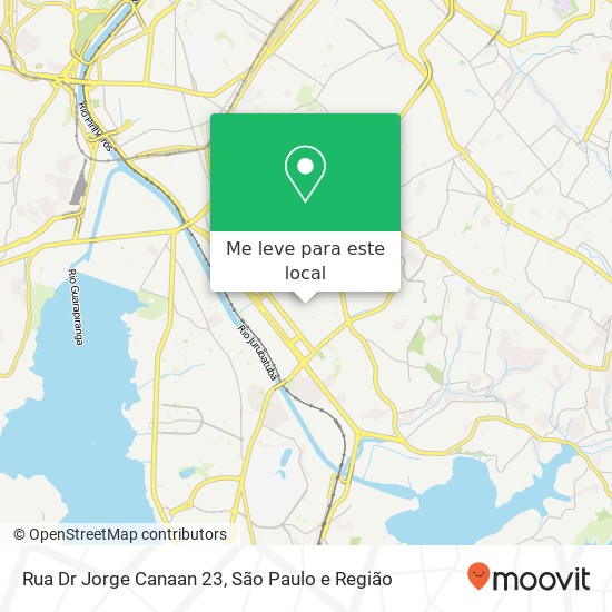 Rua Dr  Jorge Canaan 23 mapa