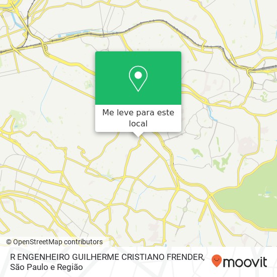 R ENGENHEIRO GUILHERME CRISTIANO FRENDER mapa