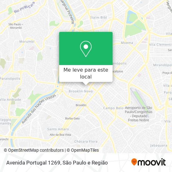 Avenida Portugal 1269 mapa