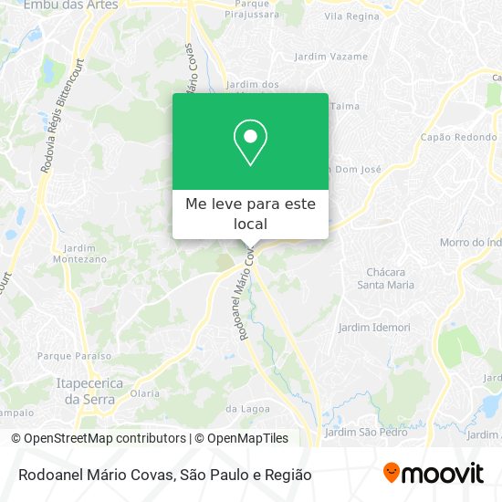 Rodoanel Mário Covas mapa