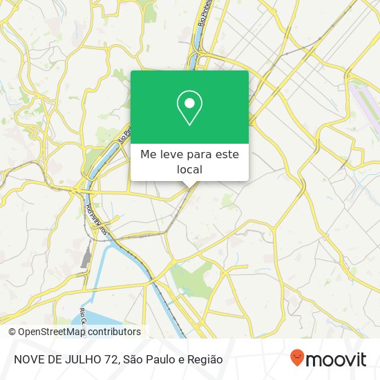 NOVE DE JULHO 72 mapa