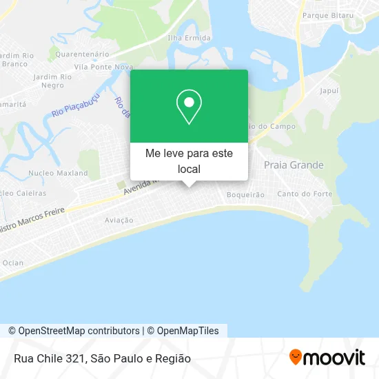 Rua Chile 321 mapa