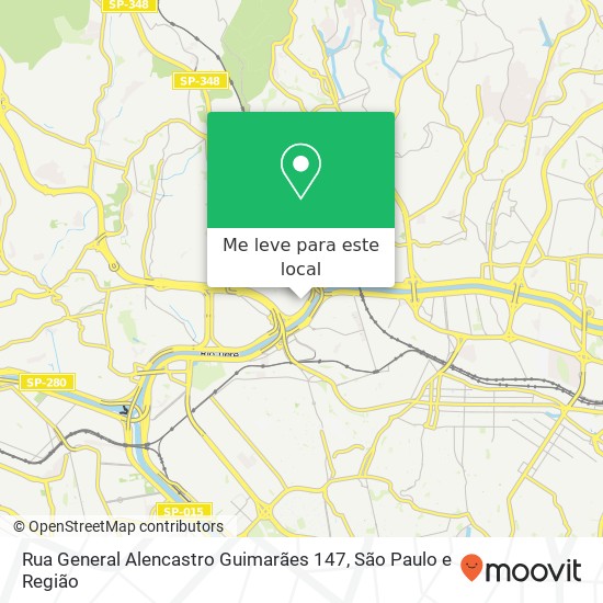 Rua General Alencastro Guimarães 147 mapa