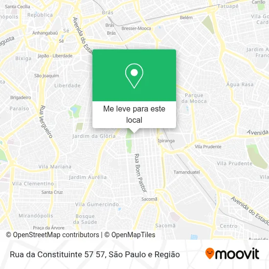 Rua da Constituinte 57 57 mapa