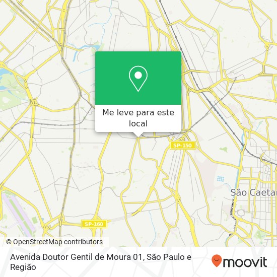 Avenida Doutor Gentil de Moura 01 mapa