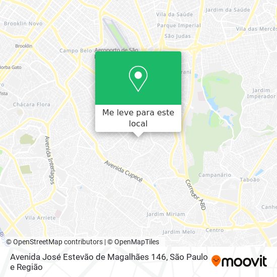 Avenida José Estevão de Magalhães 146 mapa