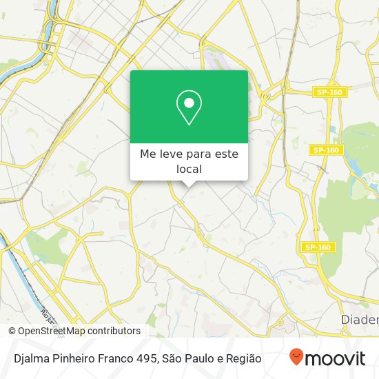 Djalma Pinheiro Franco  495 mapa