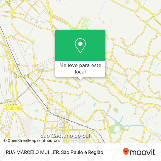RUA MARCELO MULLER mapa