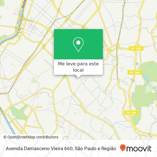 Avenida Damasceno Vieira  660 mapa